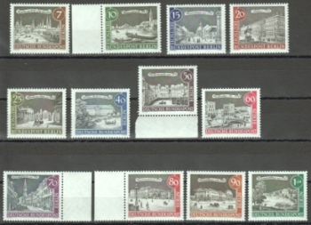 Západní Berlín 0218 / 0229 ** - 1962